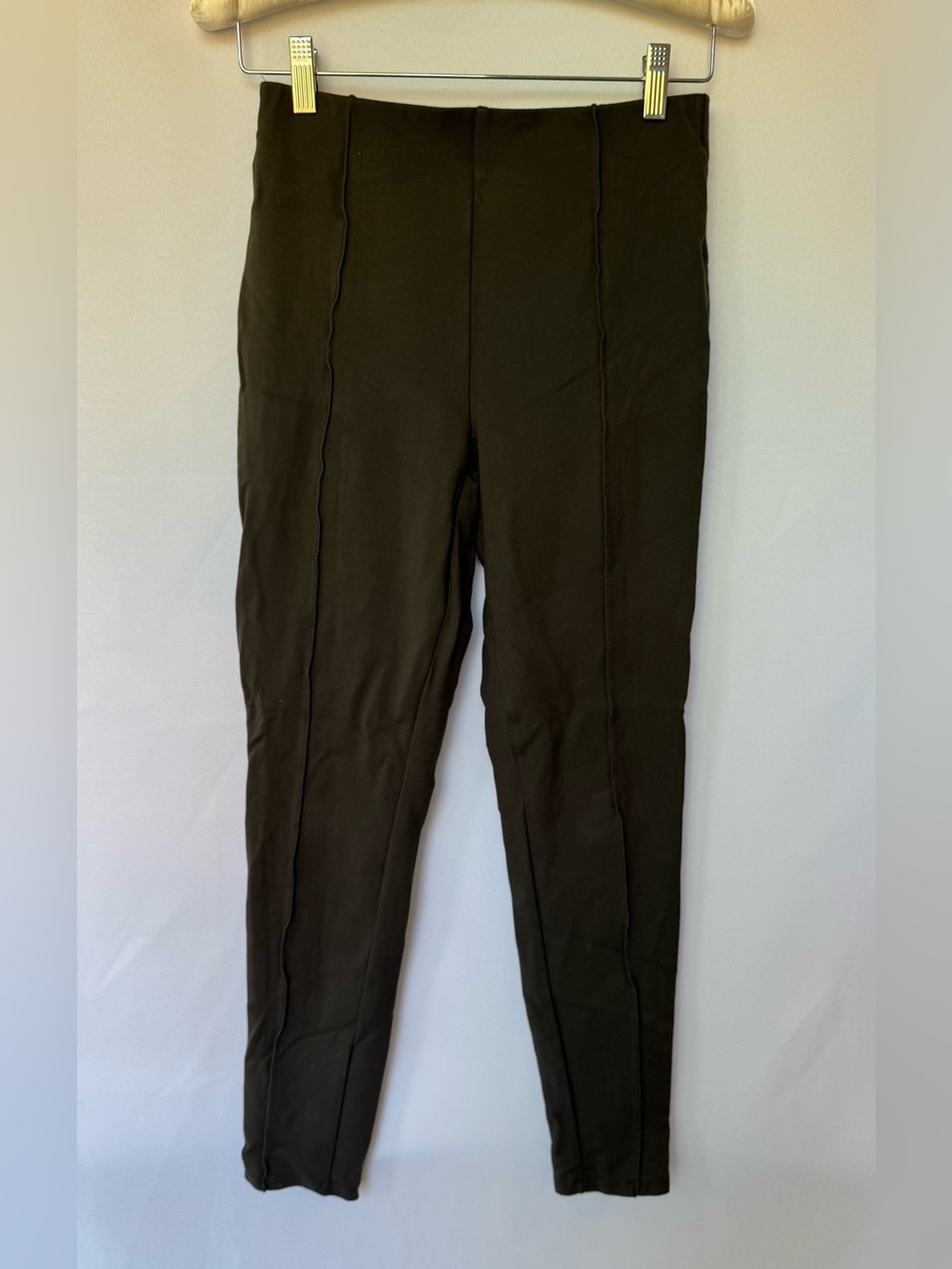 Dynamite brown Seam-Front Leggings